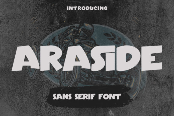 Araside: The Bold Display Font for Creative Impact