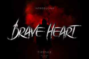 Brave Heart: Street Style Typography for Bold Design