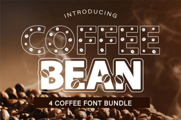 Coffee Bean Typography: A Design Asset for Rich Branding