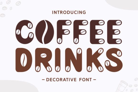Coffee Drinks: The Font That Brews Authenticity