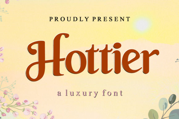 Hottier: Elevating Design with Elegant Serif Typography