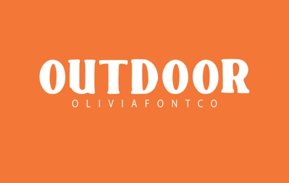 Outdoor: A Playful Adventure Display Font for Bold Design