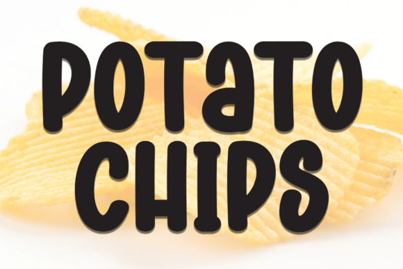 Potato Chips: A Font for Effortless Summer Vibes