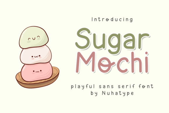 Sugar Mochi: Elegant Minimalist Typography