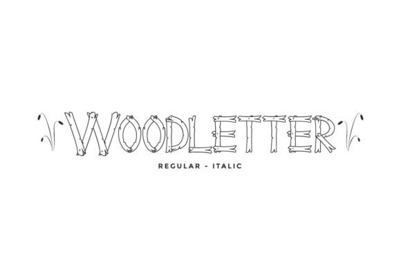 Wood Letter: A Timeless Font for Authentic Design